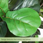 4FT Artificial Fiddle Leaf Fig Tree, Premium Fake Ficus Lyrata Plant in Decorati... - Image 6