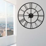 Bulova C4820 Carmen Wall Clock, Black - Image 6