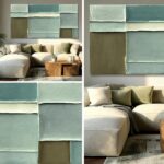 Hue7Art Modern Abstract Green Canvas Wall Art Soft Neutral Color Hand Painting B... - Image 6