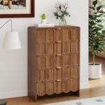 ORRD Accent 5 Drawer Dresser for Bedroom Set of 2, Modern Closet Chest of Drawer... - Image 6
