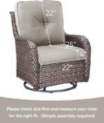Pop 22x25/22x24 Outdoor Replacement Cushions - 1 Set High Back Deep Seat Patio F... - Image 4
