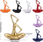 LCCCK White Sculpture Woman Statue Abstract Art Female Statues, Modern Funky Hom... - Image 3