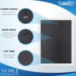 Icona Bay Combo-Sizes Gold Picture Frames Set - 10 PC (Four 4x6, Four 5x7, Two 8... - Image 4