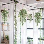 RECUTMS Artificial Hanging Plants 4 Pcs Ferns Plants Large Faux Artificial Hangi... - Image 6