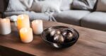 Creative Scents Dublin Brown Decorative Bowl with Orbs Set - Centerpiece Table D... - Image 4