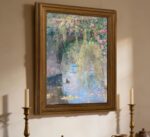 Vintage Gold Framed Wall Art for Living Room Monet Canvas Prints Floral Landscap... - Image 8