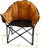 Kuma Outdoor Gear Lazy Bear Chair with Carry Bag, Ultimate Portable Luxury Outdo... - Image 4