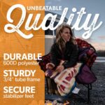 Kuma Outdoor Gear Lazy Bear Chair with Carry Bag, Ultimate Portable Luxury Outdo... - Image 5