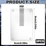 2Pcs Car Picture Holder, Acrylic Magnetic Personalized Photo Holder Car Accessor... - Image 3