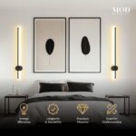 MOD LIGHTING Cadel | Modern Linear Wall Light, LED Wall Sconce Light Bar, Dimmab... - Image 3