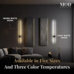 MOD LIGHTING Cadel | Modern Linear Wall Light, LED Wall Sconce Light Bar, Dimmab... - Image 4