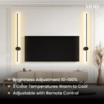 MOD LIGHTING Cadel | Modern Linear Wall Light, LED Wall Sconce Light Bar, Dimmab... - Image 6