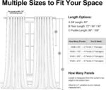 Topfinel Cream Linen Blackout Curtains 84 Inch Long for Bedroom Living Room, Ivo... - Image 6