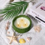 Viyffo 20oz Large Scented Candle – Woodland Breeze, 3 Wick Non Toxic Soy Candles... - Image 4