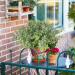 RECUTMS 8 Bundles Artificial Greenery Plants Stems Outdoor Fake Eucalyptus Plant... - Image 5