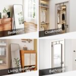 SCWF-GZ 57x20 Door Hanging Full Length Mirror, Floor Stand (Height 5.7ft just Bo... - Image 3