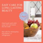Mela Artisans 12-Inch Mango Wood Scalloped Bowl - Hand-Finished Decorative Servi... - Image 8