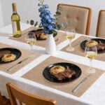 Timeet Placemats Set of 6, Heat Resistant Non-Slip Place Mats, Durable Washable ... - Image 5