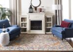 SAFAVIEH Antiquity Collection 6' x 9' Blue/Gold AT504M Handmade Traditional Orie... - Image 4