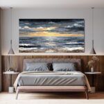 Canvas Oversized Wall Art Decor Modern Wall Art Pictures for Living Room Abstrac... - Image 3