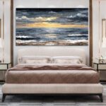 Canvas Oversized Wall Art Decor Modern Wall Art Pictures for Living Room Abstrac... - Image 5
