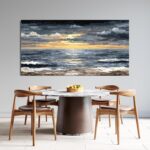 Canvas Oversized Wall Art Decor Modern Wall Art Pictures for Living Room Abstrac... - Image 7