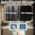 36IN Modern Bathroom Vanity with Sink - Human Body Sensor Light ｜ Smart HD Mirro... - Image 4