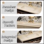 36IN Modern Bathroom Vanity with Sink - Human Body Sensor Light ｜ Smart HD Mirro... - Image 5