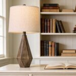 PoKat 23.5'' Table Lamps Set of 2 for Bedroom, Farmhouse Nightstand Lamps for Li... - Image 4