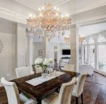 Luxury K9 Crystal Amber Color Modern Classic 15 Lights Ceiling Chandelier with A... - Image 3