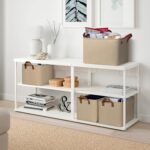 KEEGH Storage Baskets for Organizing, Fabric Storage Bins for Shelves with Leath... - Image 6
