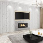 8-Pack WPC Wall Panels 108’’ x 6.1’’ 3D Slat Wall Panel Acoustic Wall Paneling f... - Image 6