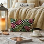 ULOVE LOVE YOURSELF 2Pack Tropical Leaves Throw Pillow Cover with Geometric Back... - Image 3