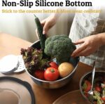 Mixing Bowls with Lids Set - Non-Slip, Airtight Warp-Proof TPR-AS Lids, Thicker ... - Image 6