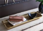 Signature Design by Ashley Posy Contemporary Decorative Metal Serving Tray with ... - Image 3