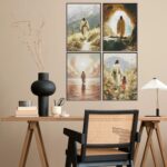 Sitsink Jesus Diamond Art Kits for Adults - Full Drill Jesus Walking on Ocean Be... - Image 4