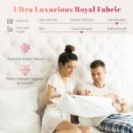 100% Egyptian Cotton King Size Sheets Set - Luxury 1000 Series Majestic Collecti... - Image 3