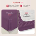 100% Egyptian Cotton King Size Sheets Set - Luxury 1000 Series Majestic Collecti... - Image 4