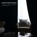Blackout Curtains, Thermal Insulated & Noise Reducing, Luxurious Thickening Cash... - Image 6