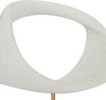 Deco 79 Polystone Abstract Decorative Sculpture Cut-Out Home Decor Statue with M... - Image 3