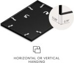 HAUS AND HUES 20x20 Picture Frame with Real Glass & Black Premium-Grade Metal Ma... - Image 3