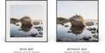 HAUS AND HUES 20x20 Picture Frame with Real Glass & Black Premium-Grade Metal Ma... - Image 5