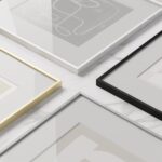 HAUS AND HUES 20x20 Picture Frame with Real Glass & Black Premium-Grade Metal Ma... - Image 6