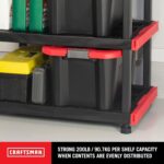 CX Craftsman 5-Tier Highly Durable Storage Rack, 5 Shelves That Support up to 20... - Image 7