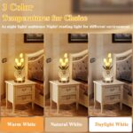 Birthday Gifts for Women Mothers Day Gifts/ for MomTable Lamp, 3 Color Crystal F... - Image 5