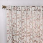 Superior Semi Blackout Curtains - Modern Leaves - 52" x 63" - Grommet Header & B... - Image 3