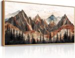 XIGUANGART Mountain Landscape Abstract Pictures Large Canvas Wall Art For Living... - Image 3