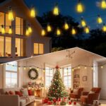 Solar Lights Outdoor Waterproof: ST38 50FT 15M Shatterproof Bulbs Patio Lights -... - Image 7