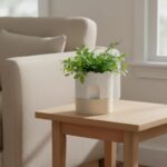 Nihow Self Watering Plant Pot: 6 Inch Ceramic Planter with Drainage Hole & Water... - Image 5