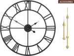LEIKE 16" Large Wall Clocks Battery Operated, Round Modern Silent Non-Ticking Bl... - Image 4